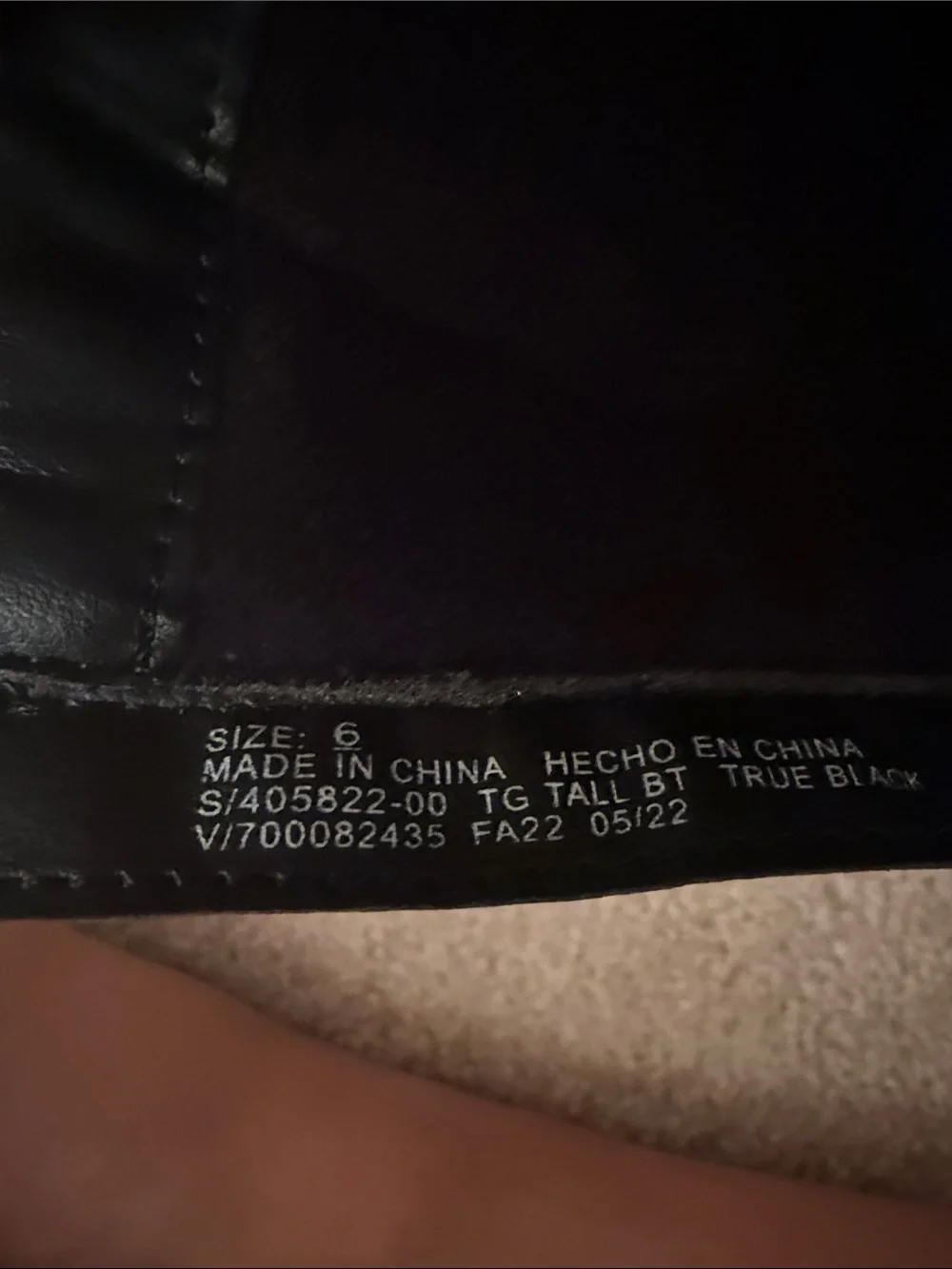 GAP Black Kids Mid-Calf Zip Boots